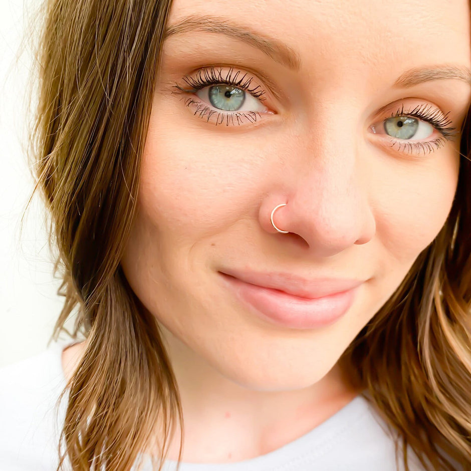 How to Put on Spiral Corkscrew Earrings Hoops By Hand