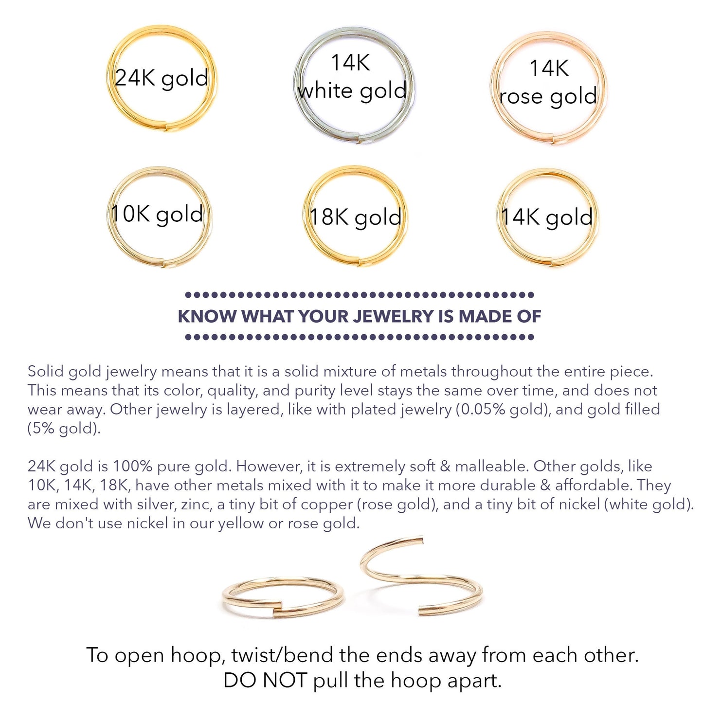 Solid Gold Stamp What Is 14 Karat Gold Filled Mean 14K REAL Solid