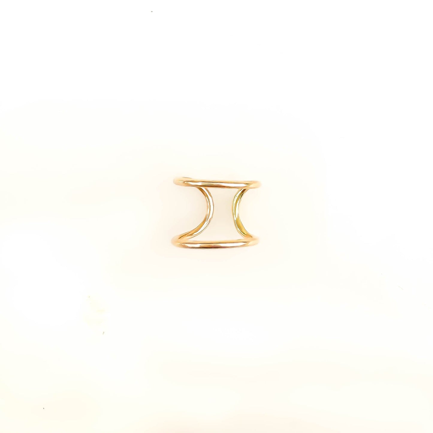 Two Line Cartilage Ear Cuff, 14K Gold Filled