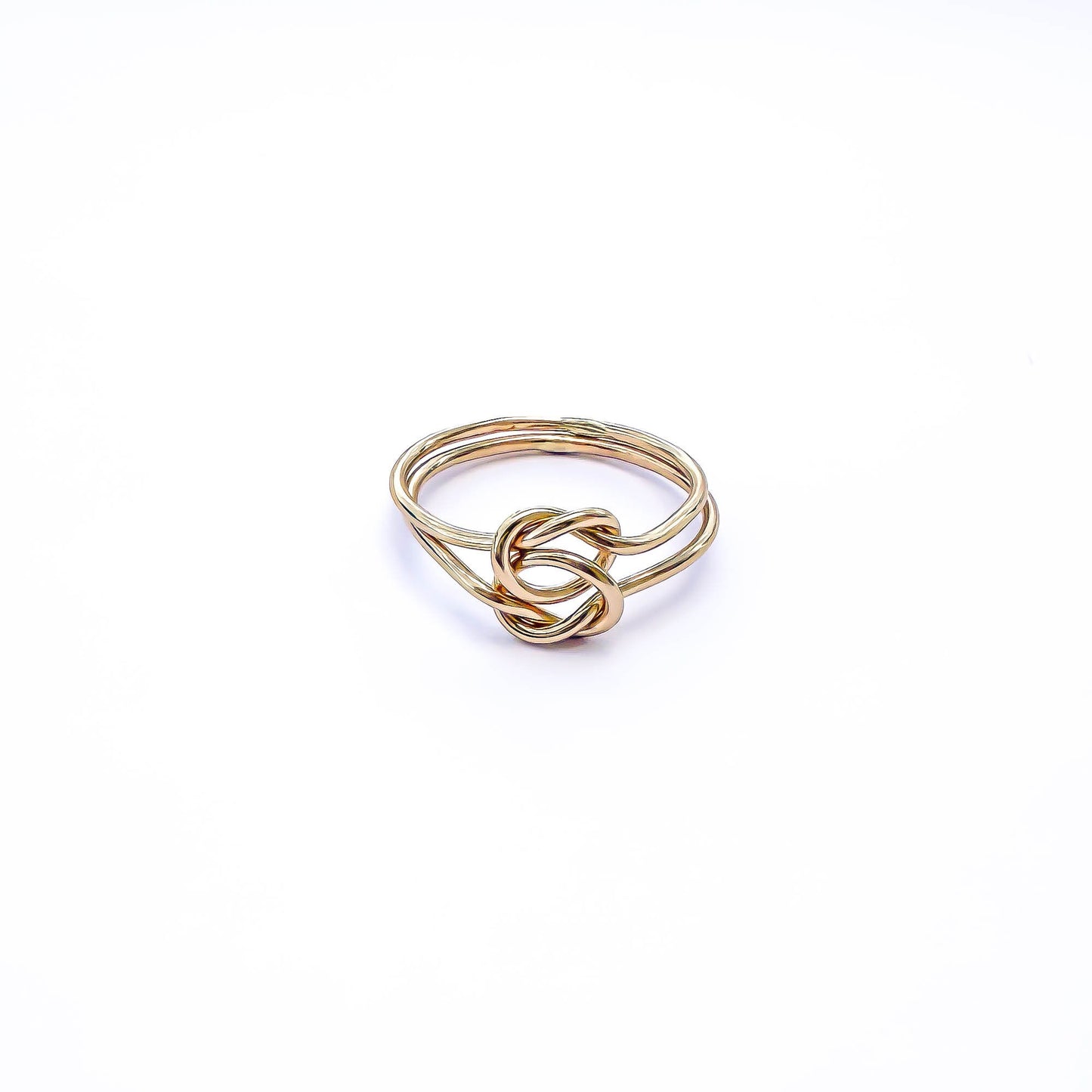 Double Knot Ring, 14K Gold Filled