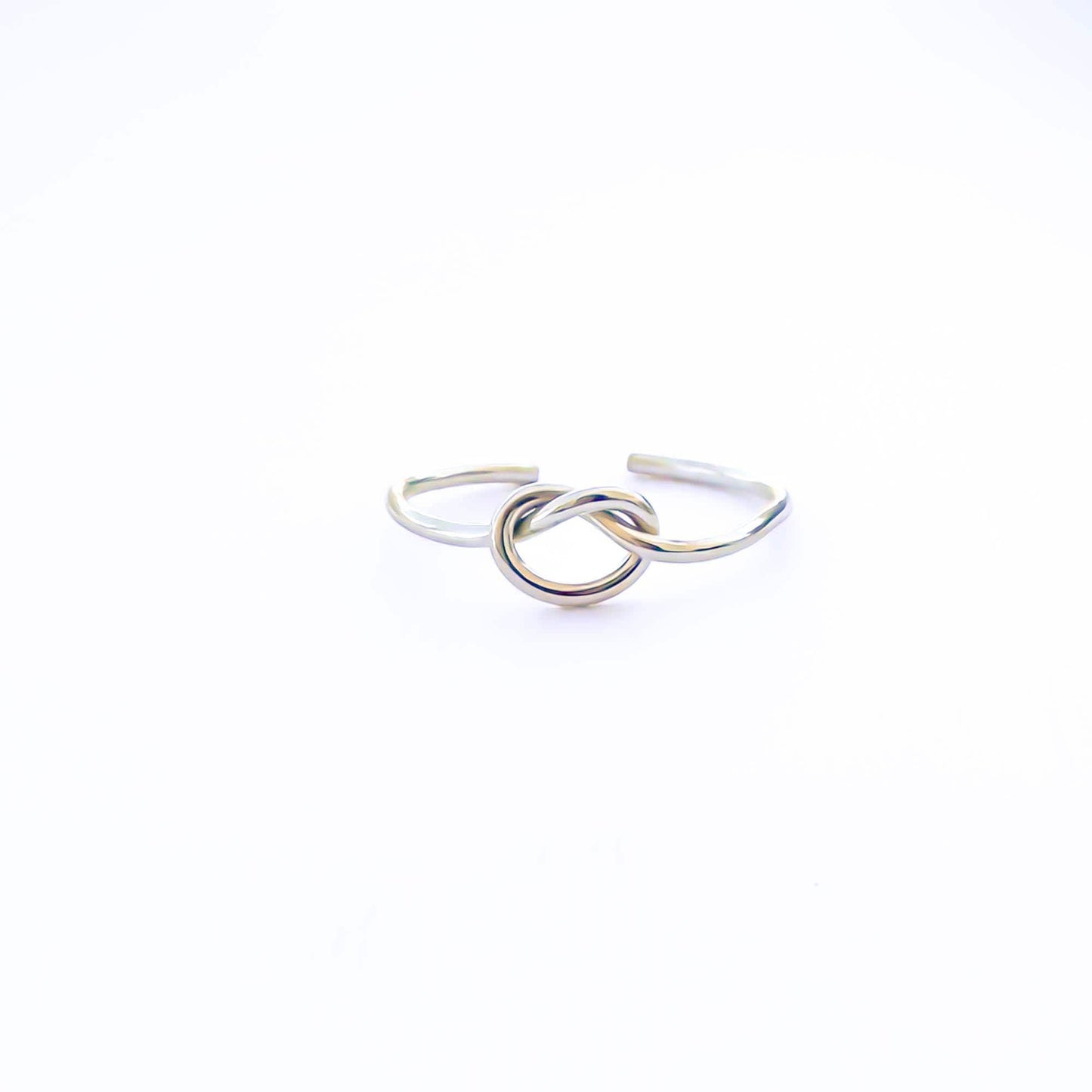 Knot Toe Ring, Sterling Silver