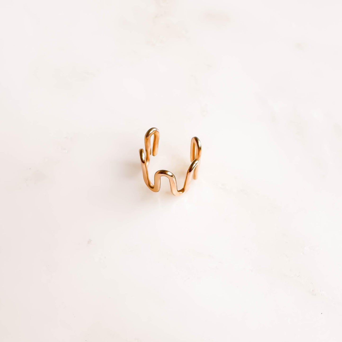 Ultra Mini Wave Cartilage Ear Cuff, 14K Gold Filled