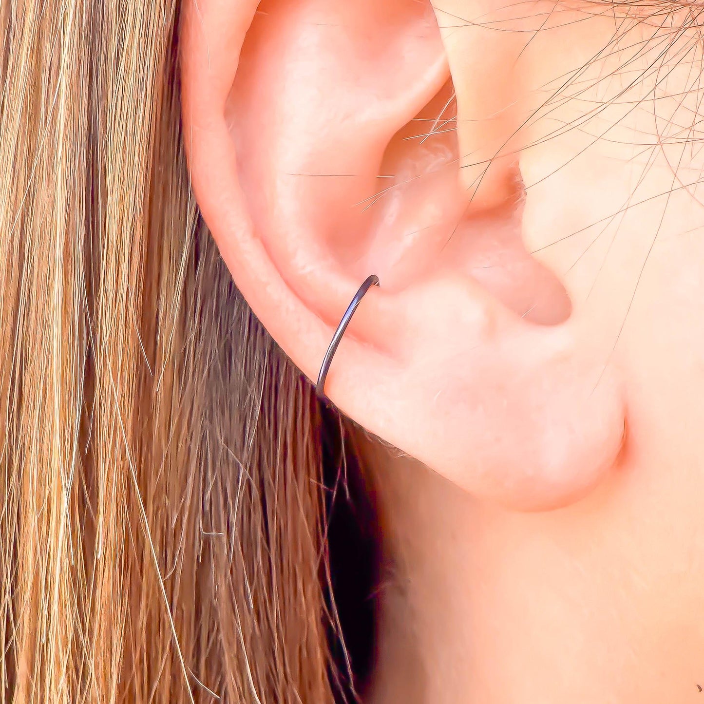 Purple & Midnight Conch Ear Cuffs