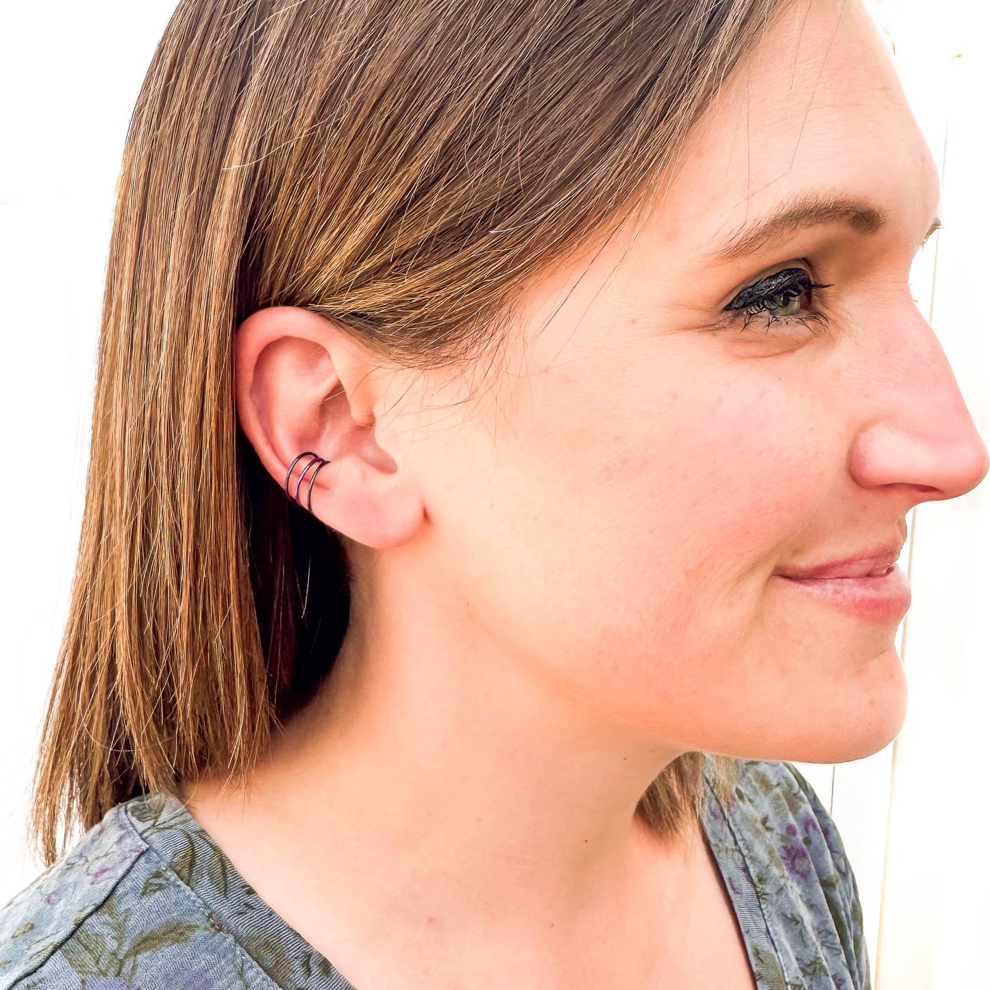 Purple & Midnight Conch Ear Cuffs