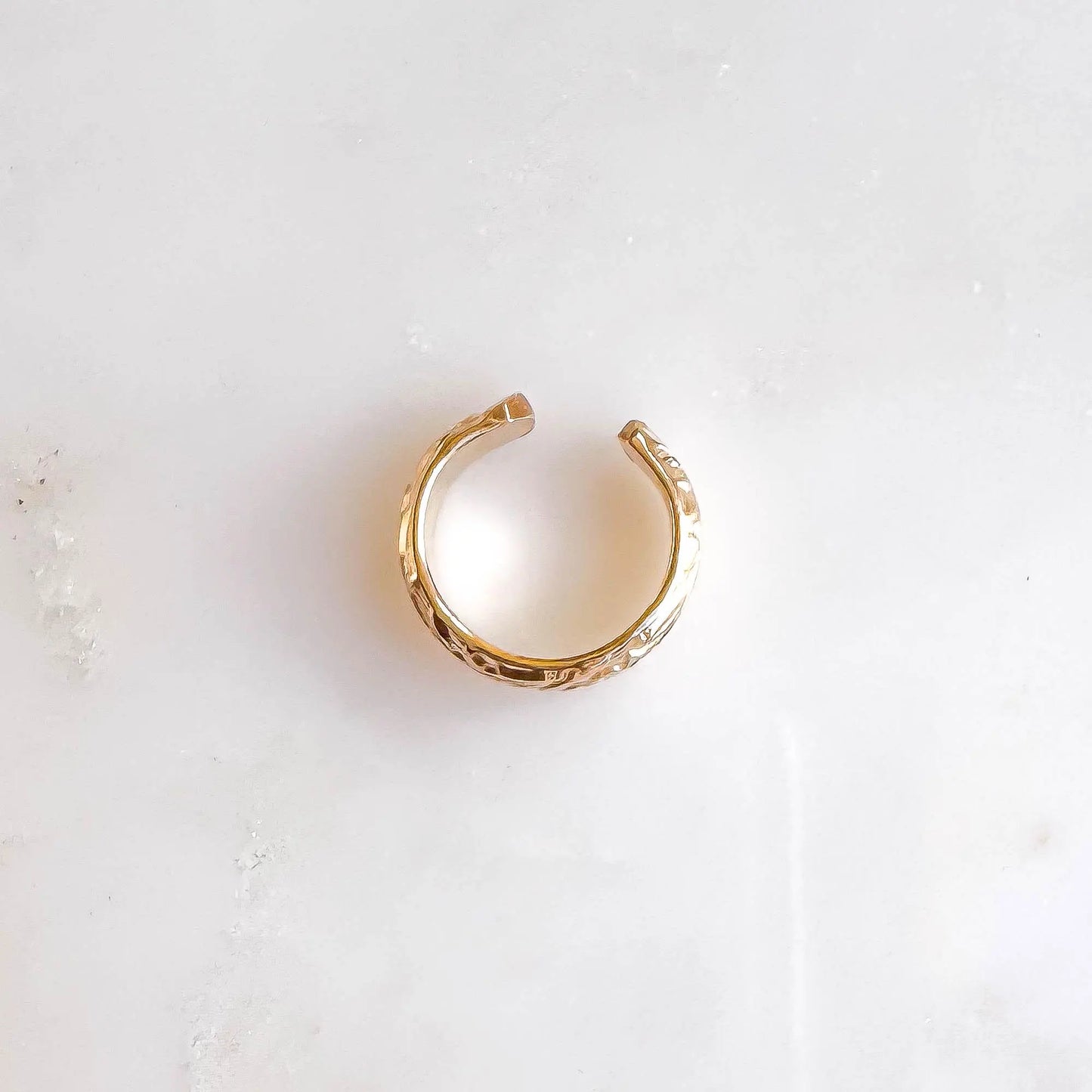 Floral Ear Cuff Conch, 14K Gold Filled