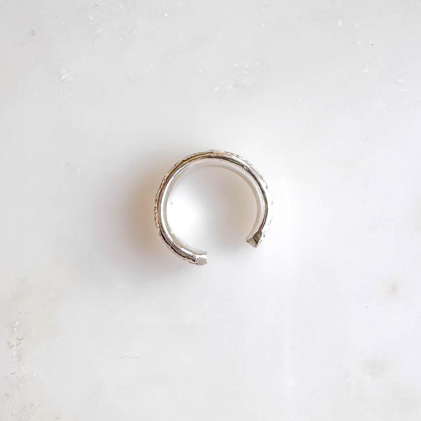 Swirl Mini Ear Cuff, Sterling Silver