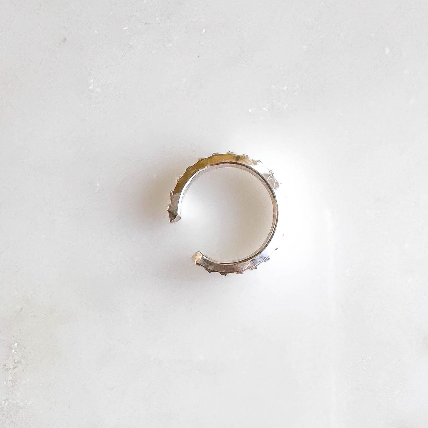 Dot Mini Ear Cuff, Sterling Silver