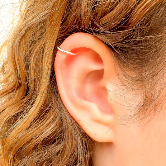 Mini Ear Cuff, Sterling Silver