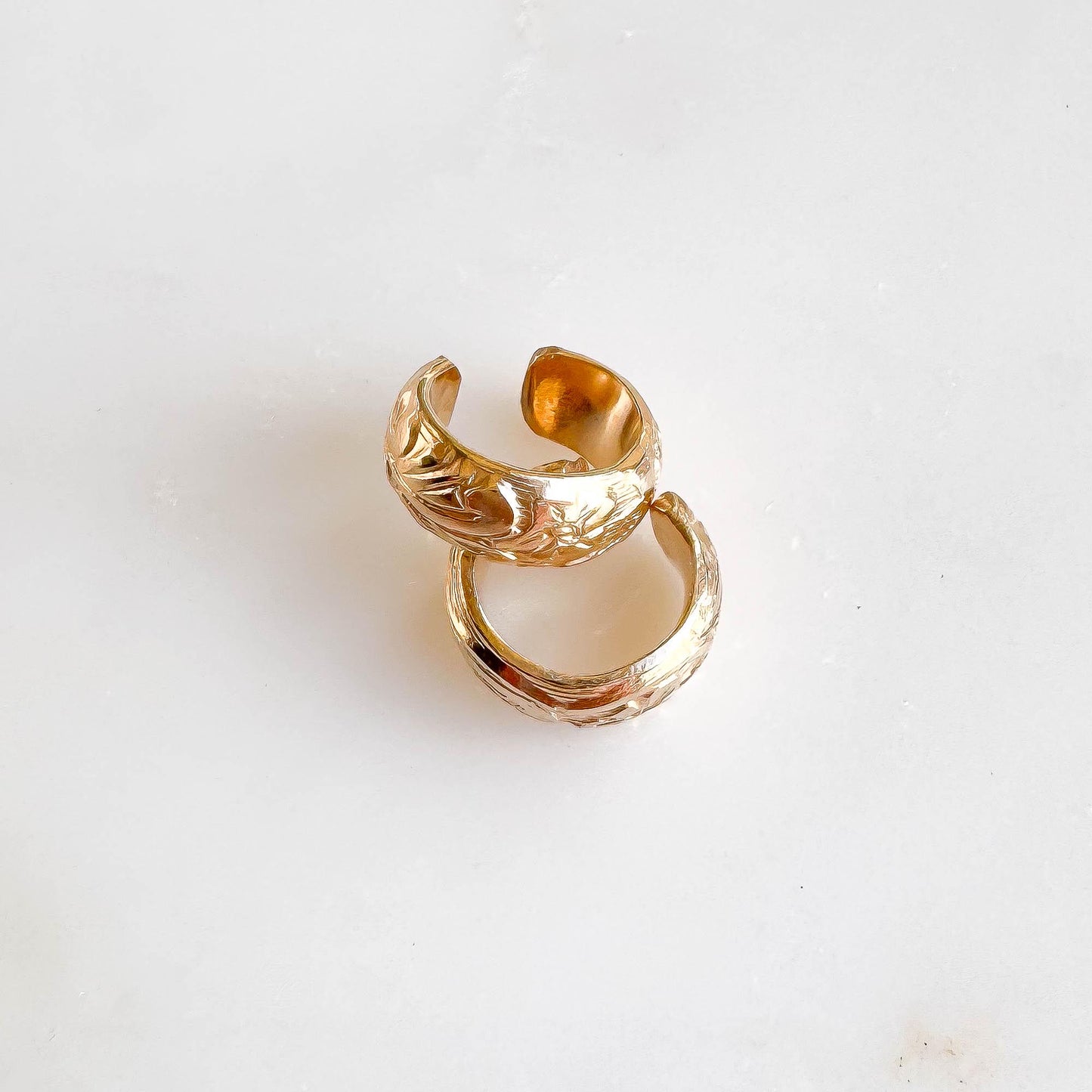 Floral Mini Ear Cuff, 14K Gold Filled