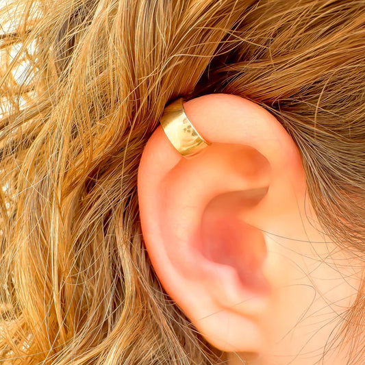 Thick Cartilage Ear Cuff, 14K Gold Filled