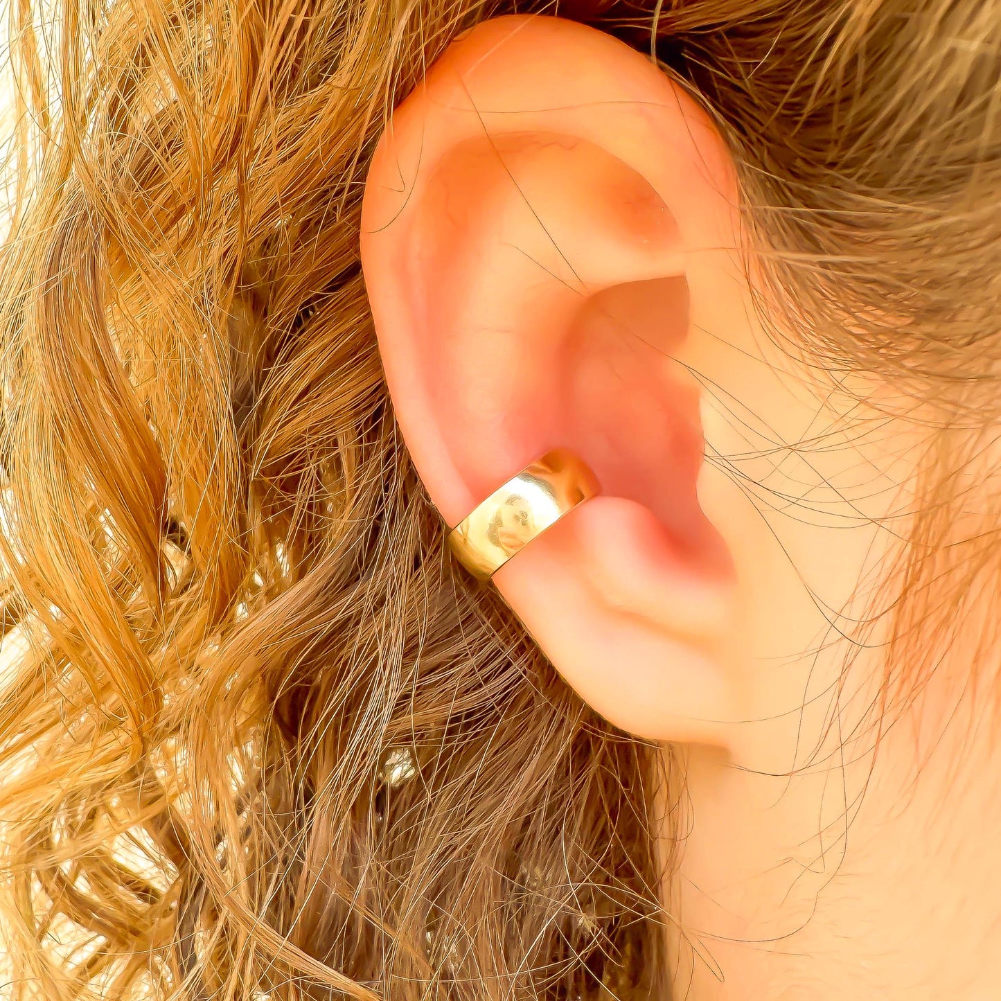 Thick Conch Ear Cuff, 14K Gold Filled