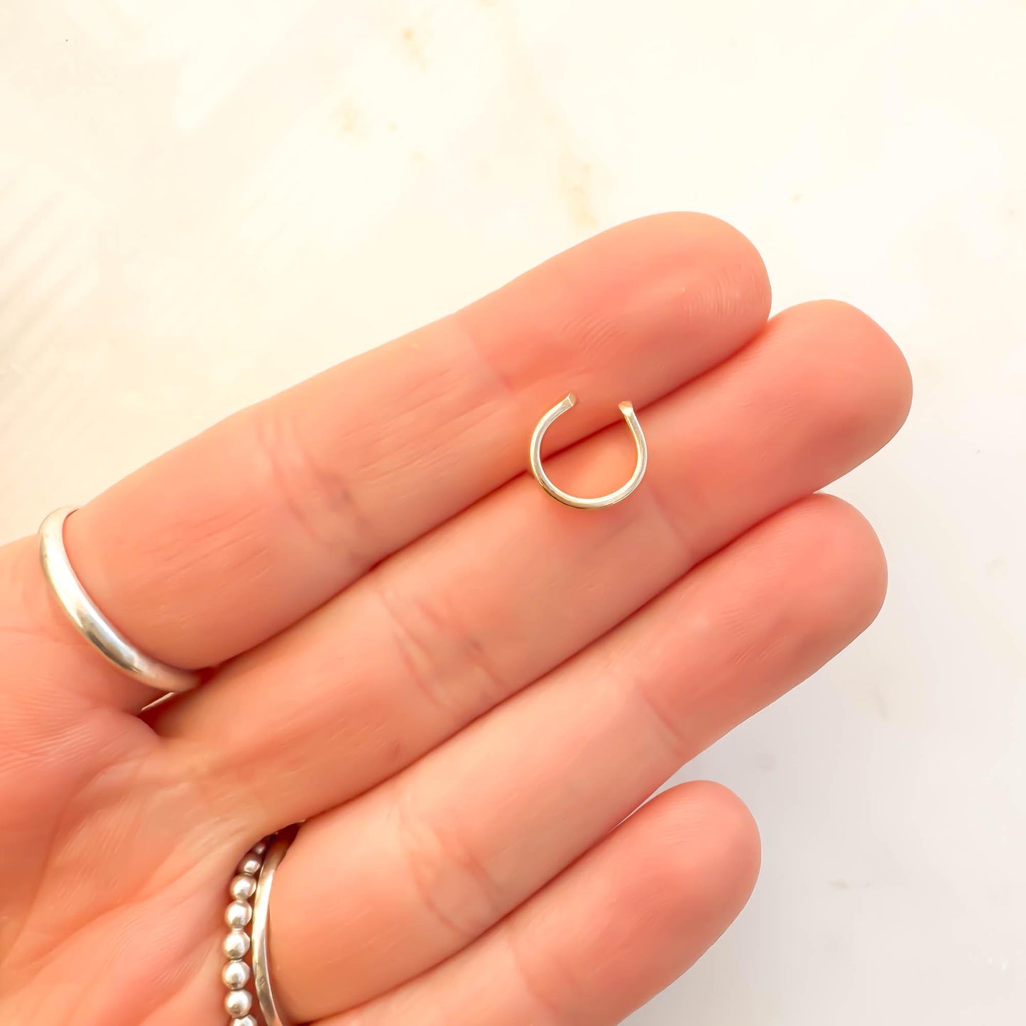 Thick Cartilage Ear Cuff, 14K Gold Filled