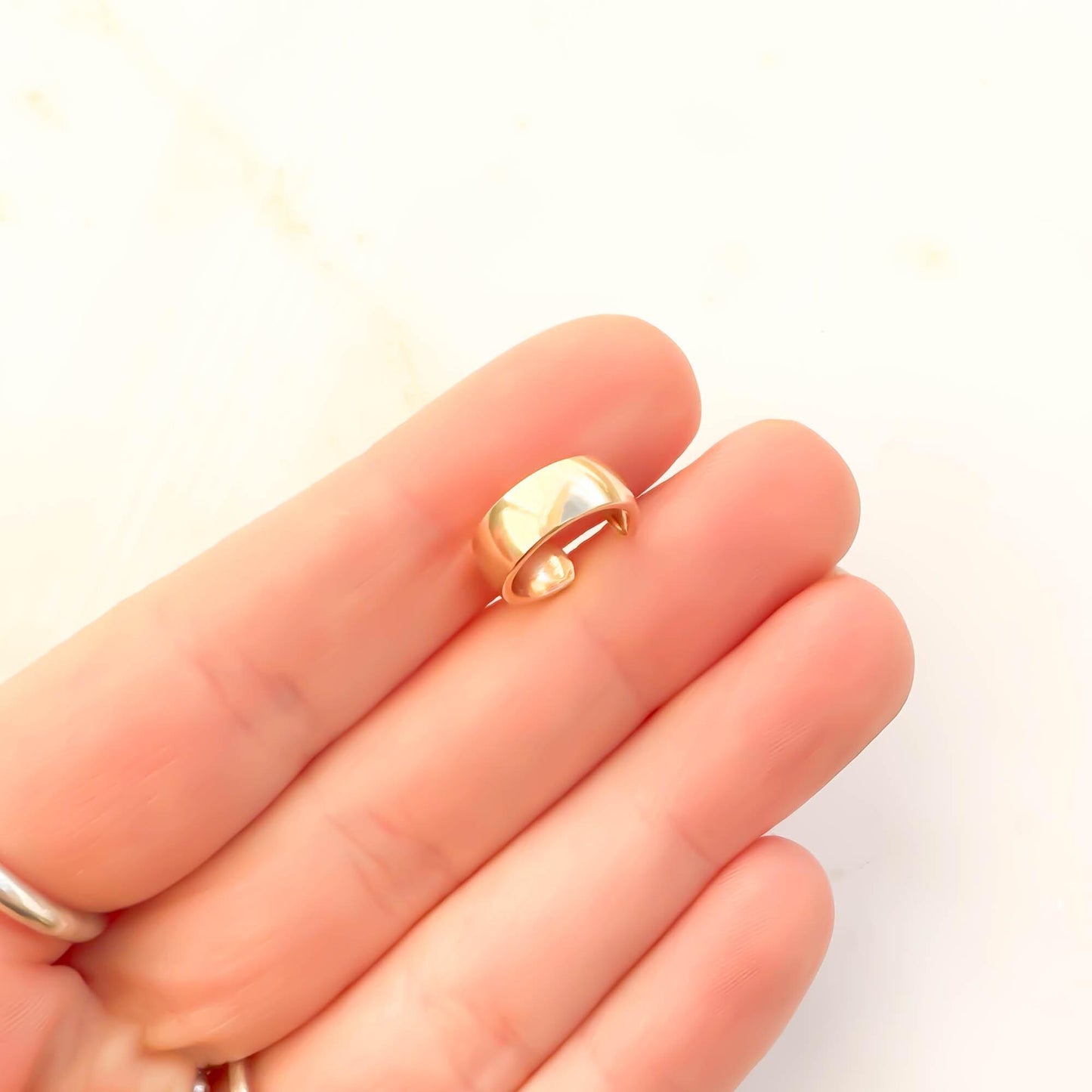 Thick Conch Ear Cuff, 14K Gold Filled