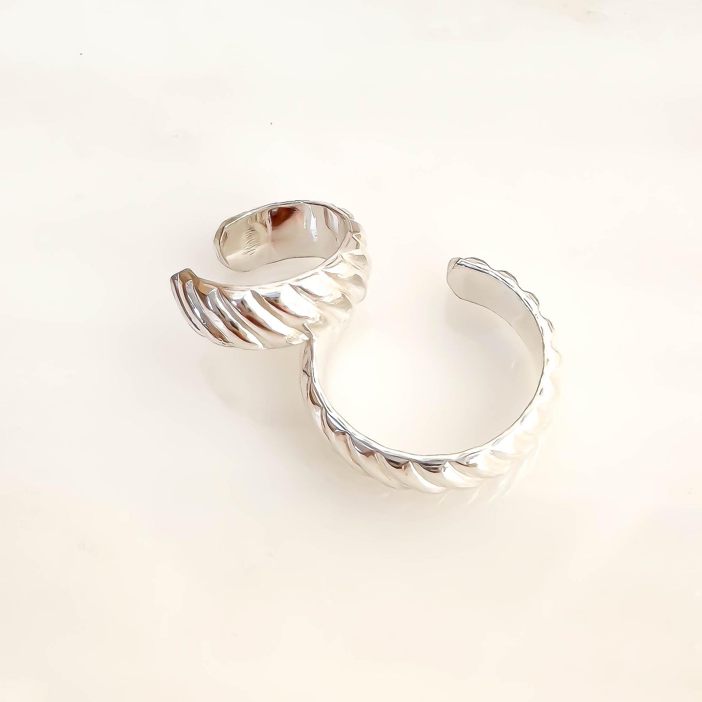 Curve Mini Ear Cuff, Sterling Silver