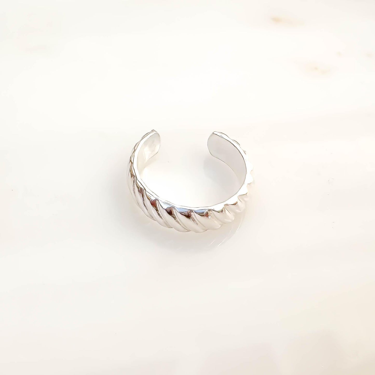 Curve Conch Ear Cuff, Sterling Silver
