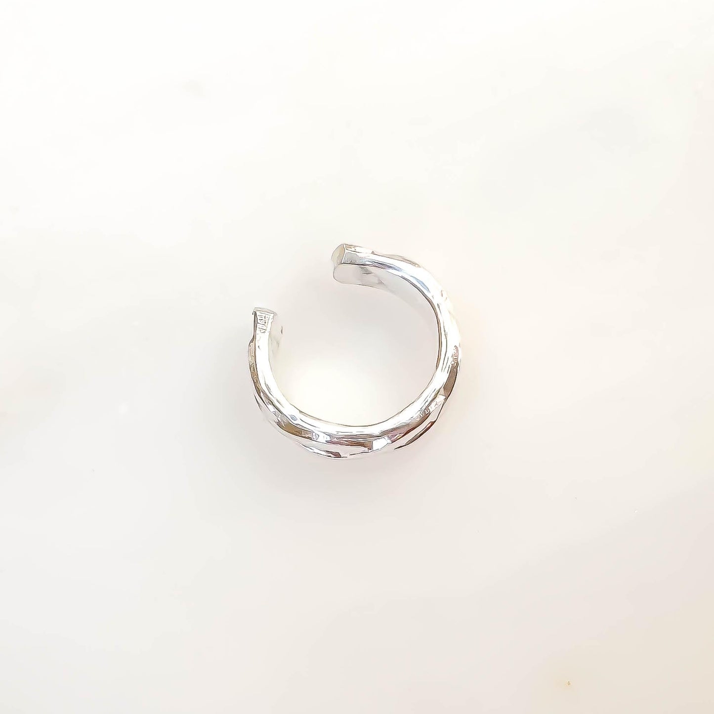 Intertwined Mini Ear Cuff, Sterling Silver