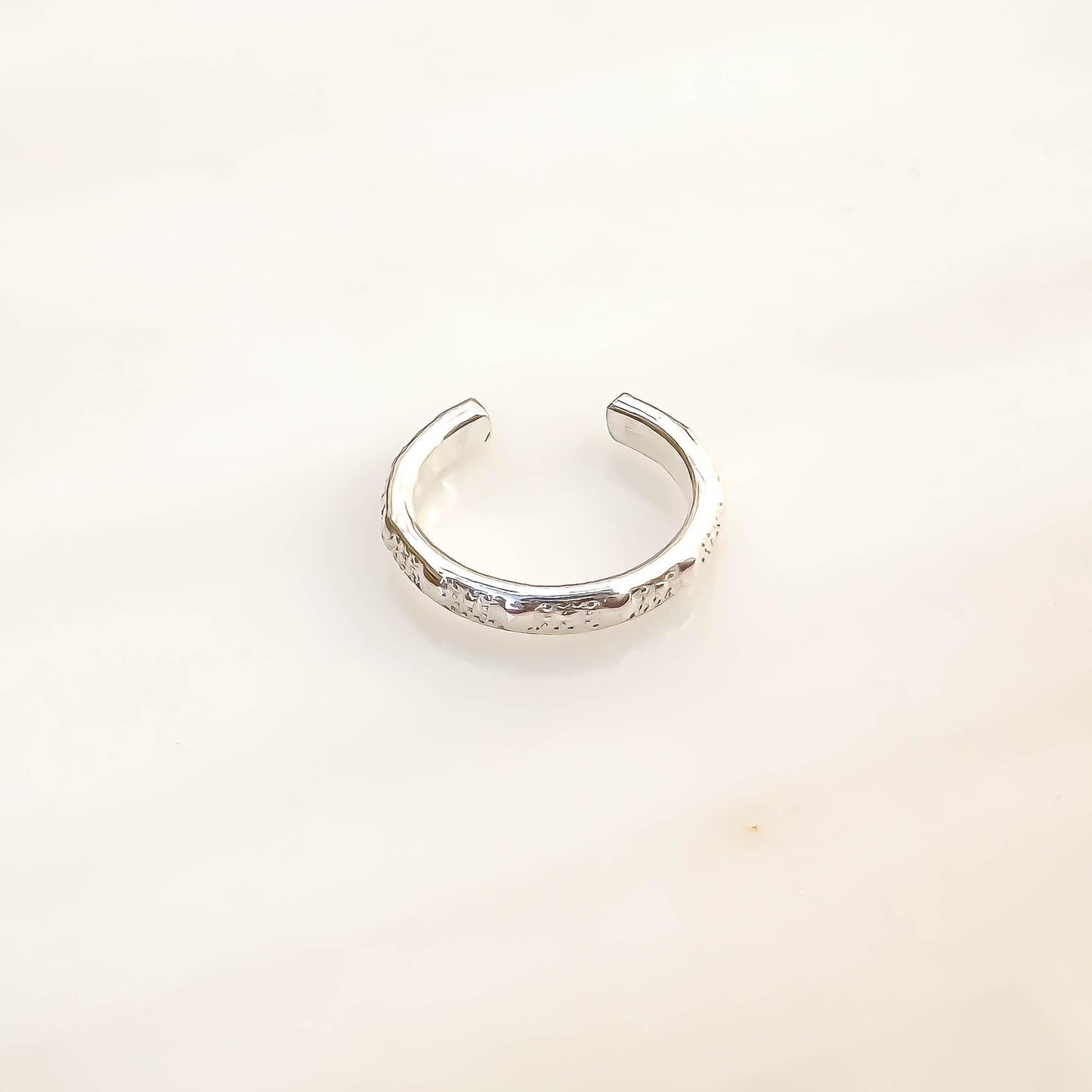 Dot Mini Ear Cuff, Sterling Silver