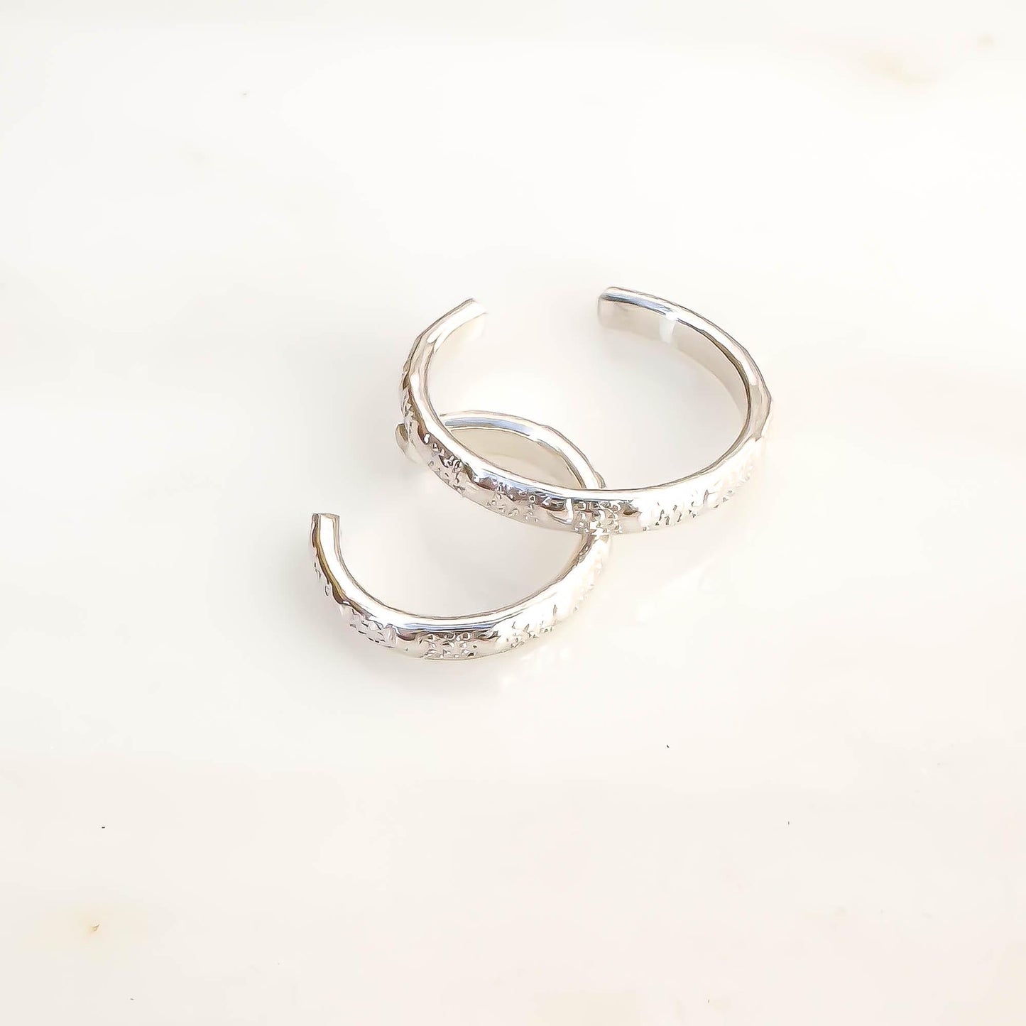 Dot Mini Ear Cuff, Sterling Silver