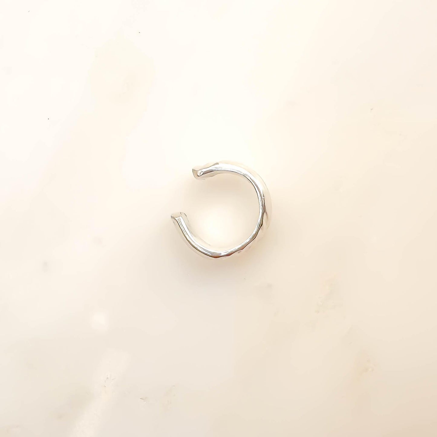 Half Twist Mini Ear Cuff, Sterling Silver
