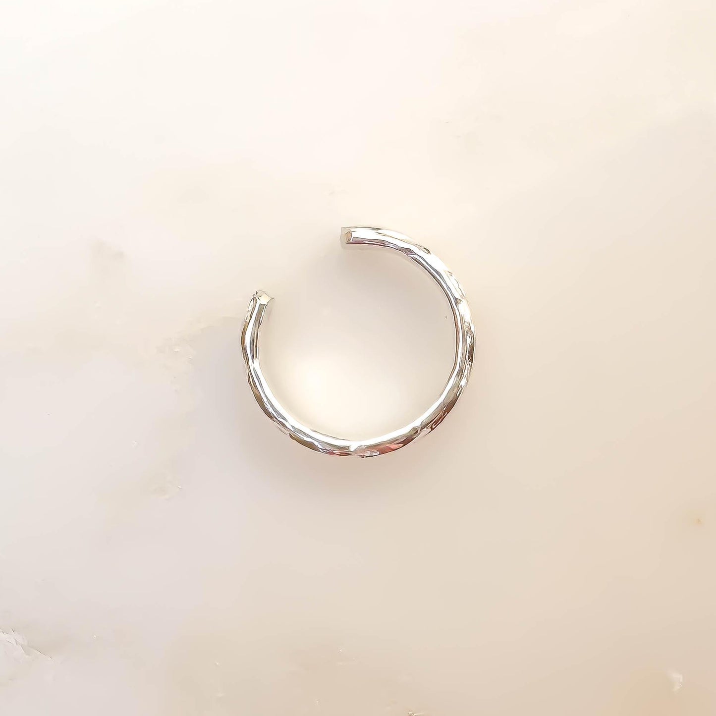 Intertwined Conch Ear Cuff, Sterling Silver