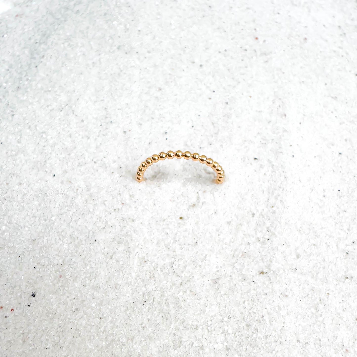 Mini Bead Toe Ring, 14K Gold Filled
