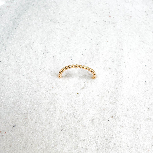 Mini Bead Toe Ring, 14K Gold Filled