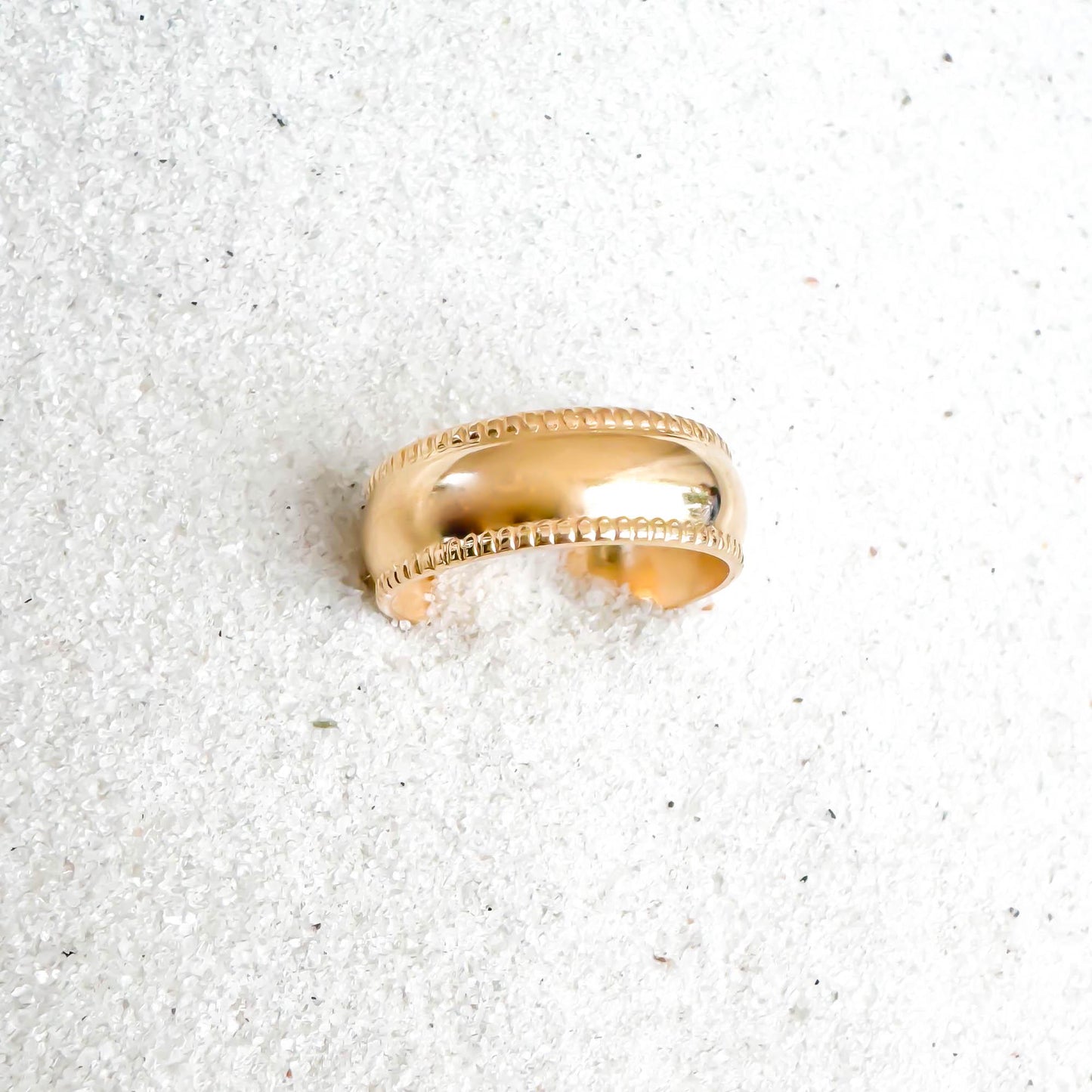 Domed Toe Ring, 14K Gold Filled
