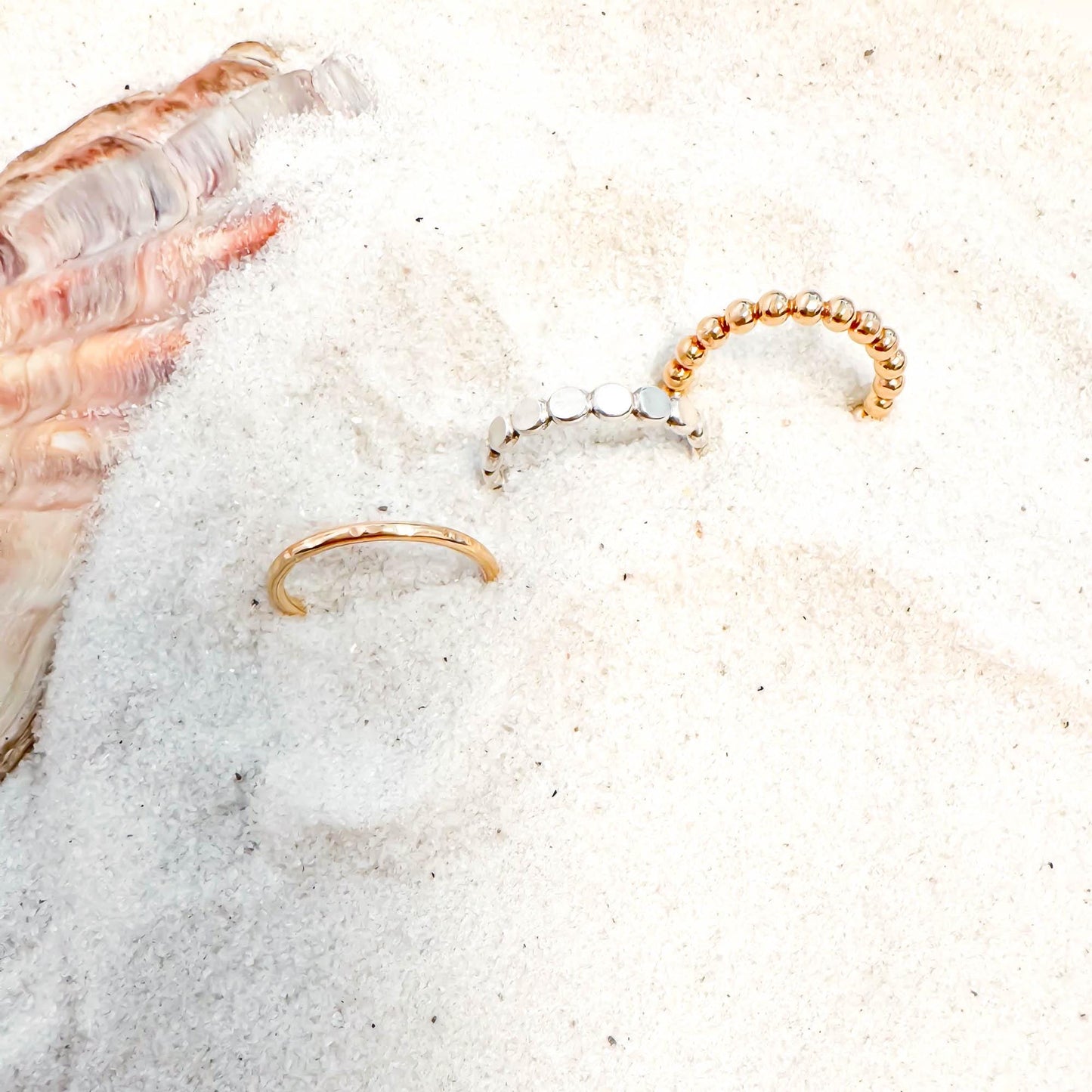 Bead Toe Ring, 14K Gold Filled