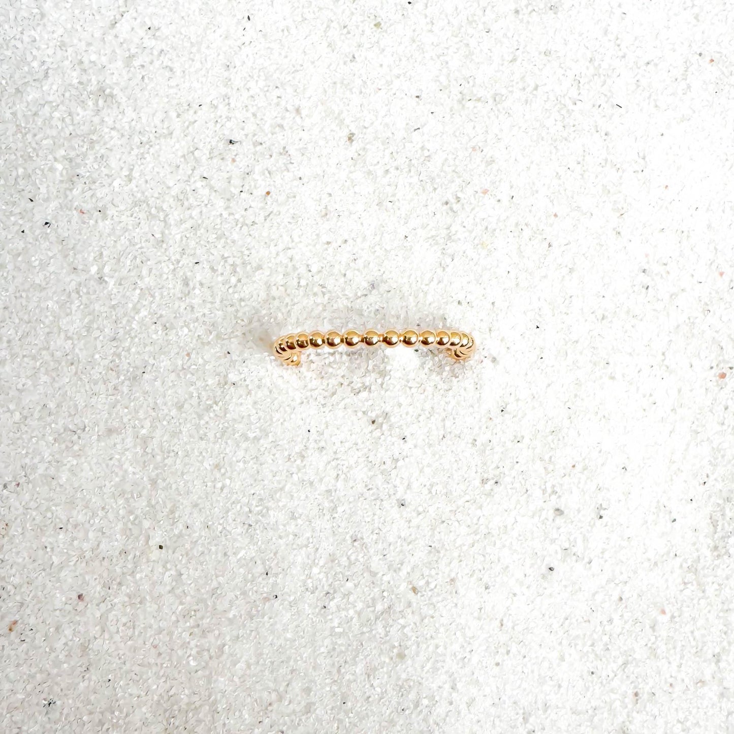 Mini Bead Toe Ring, 14K Gold Filled