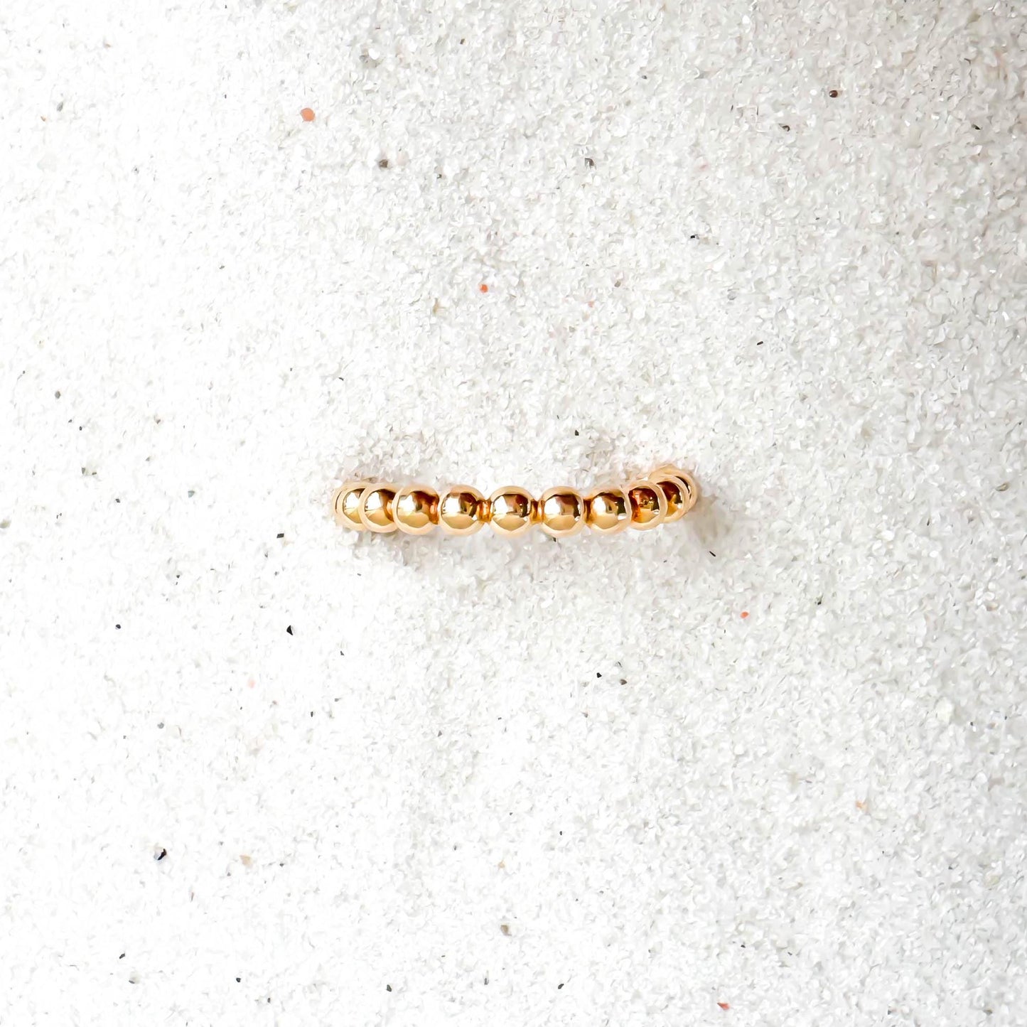 Bead Toe Ring, 14K Gold Filled