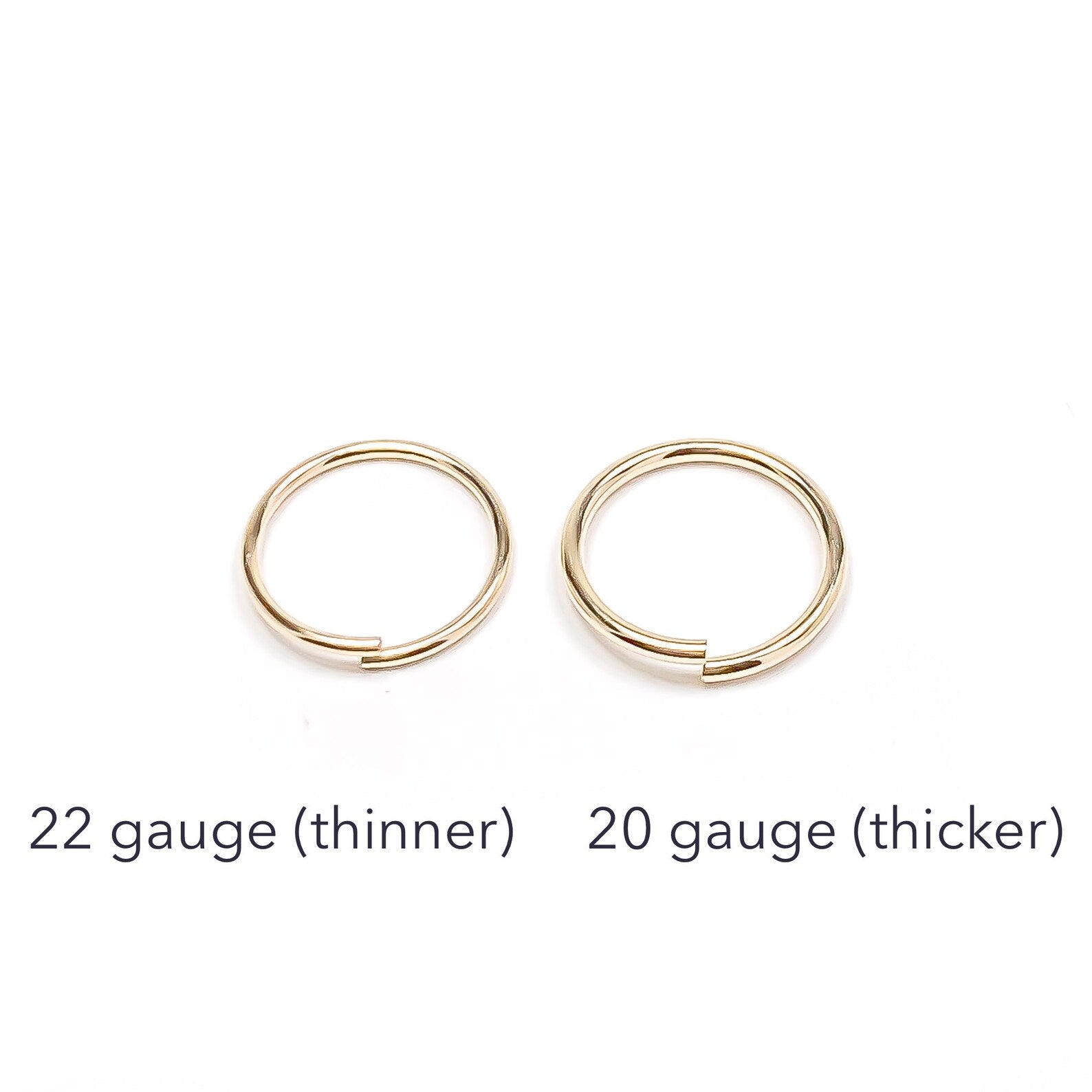 Gold Plated Gold Hoop Nose Ring in Trident Design – Indian Goddess Boutique  llc