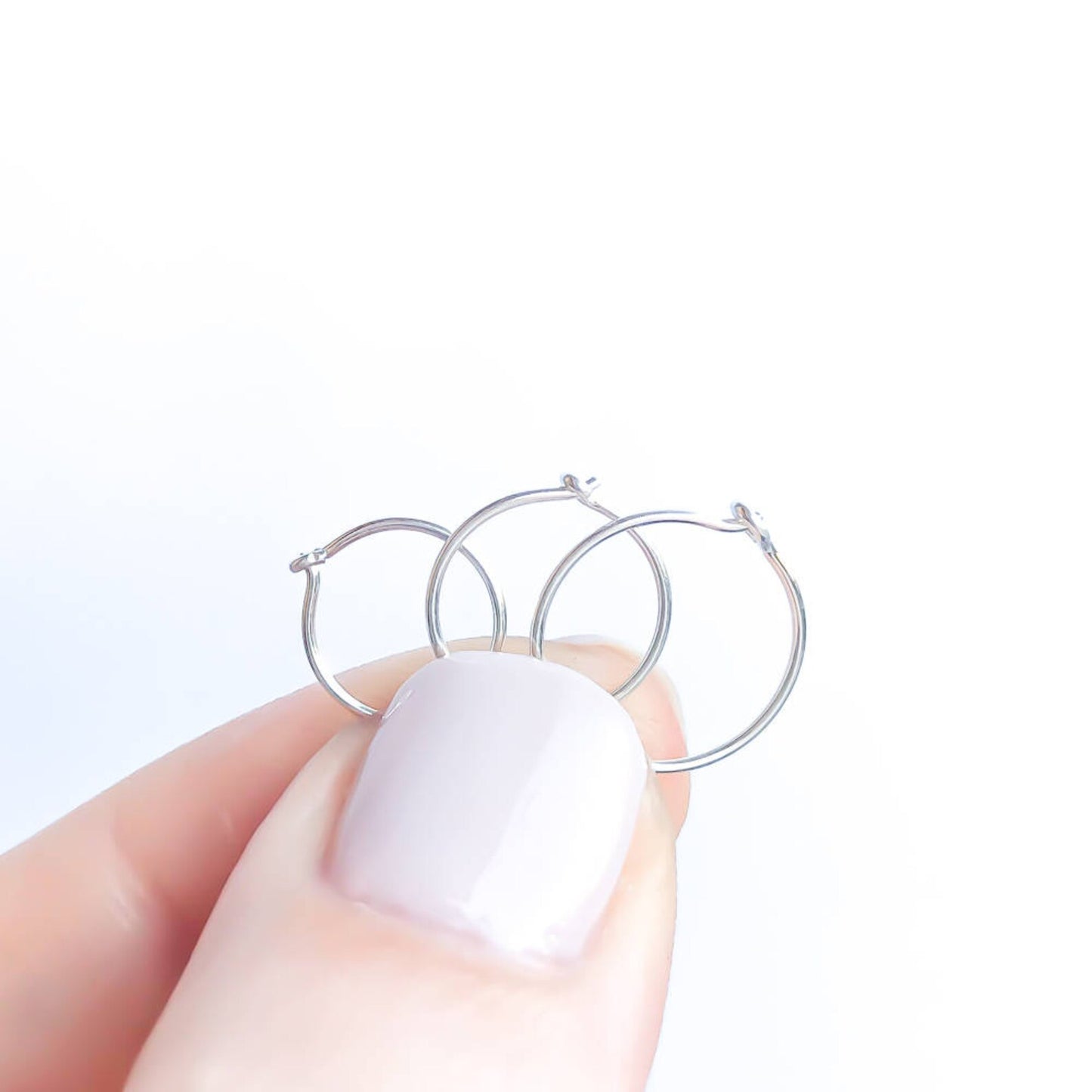 Dainty-hoop-earrings