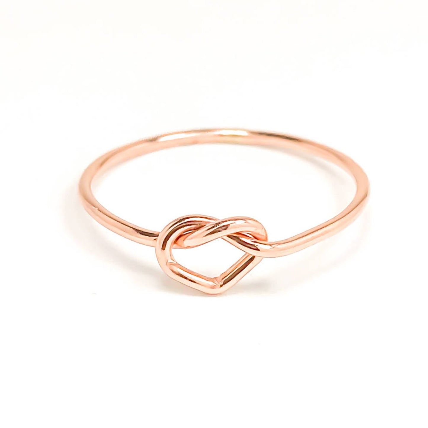 Heart Knot Rings