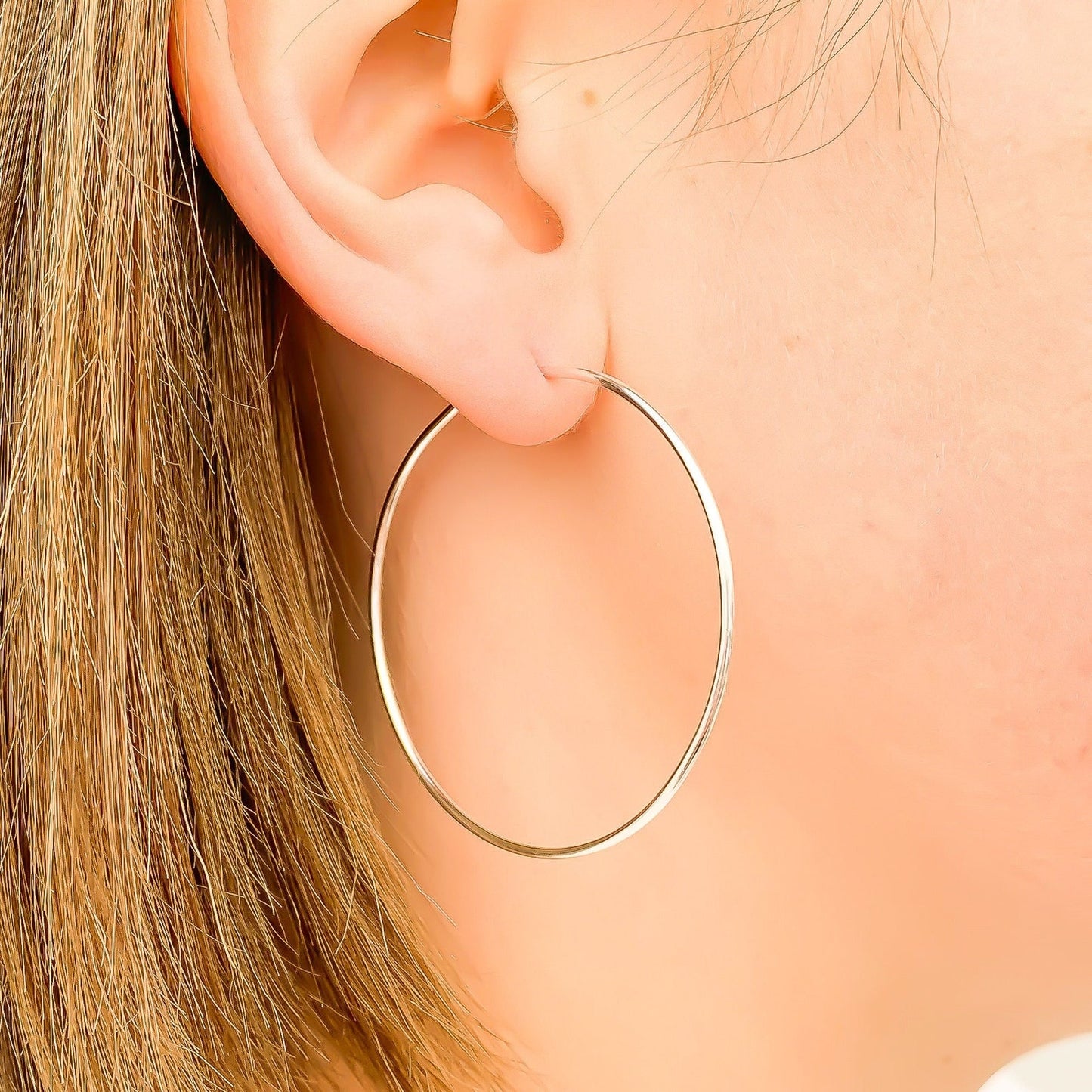 45mm Large Hoop Earrings