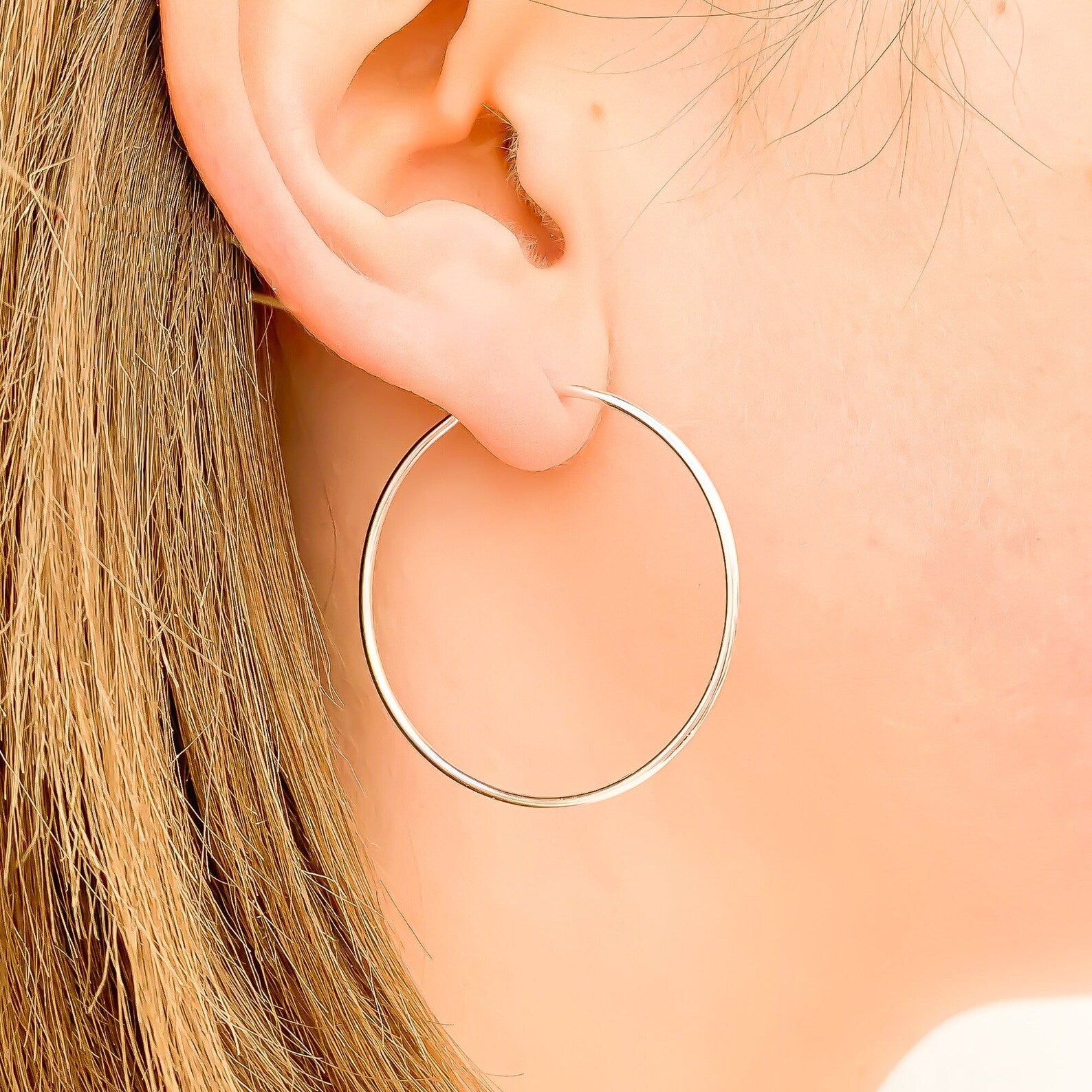 Hoop earrings